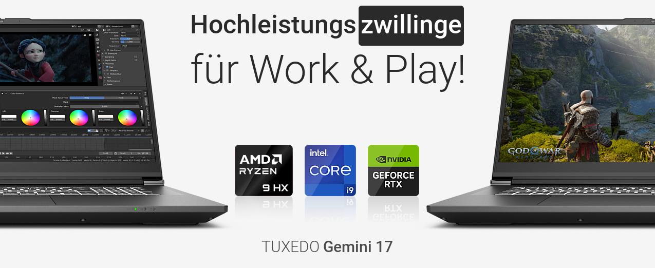 TUXEDO Gemini 17