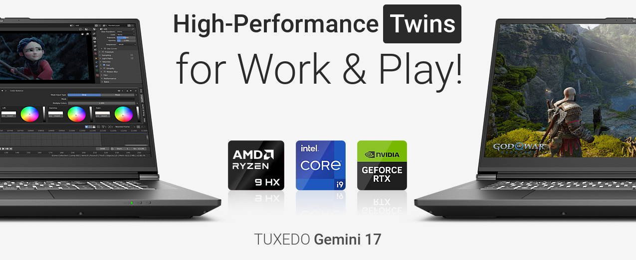 TUXEDO Gemini 17