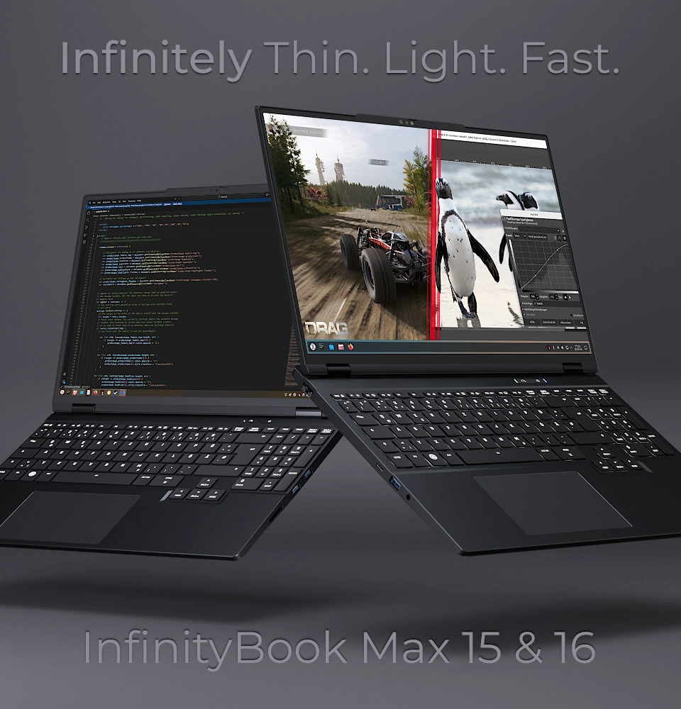 TUXEDO InfinityBook Max